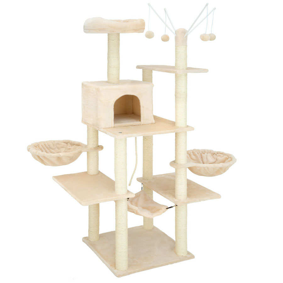 cat tree beige